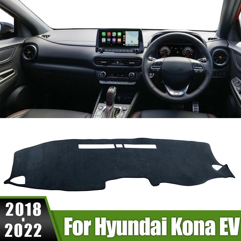 For Hyundai Kona EV 2017 2018 2019 2020 2021 2022 Car Dashboard Cover Avoid Light Pad Sun Shade Mats Anti-UV Protector Accessory
For Hyundai Kona EV 2017 2018 2019 2020 2021 2022 Car Dashboard Cover Avoid Light Pad Sun Shade Mats Anti-UV Protector Accessory