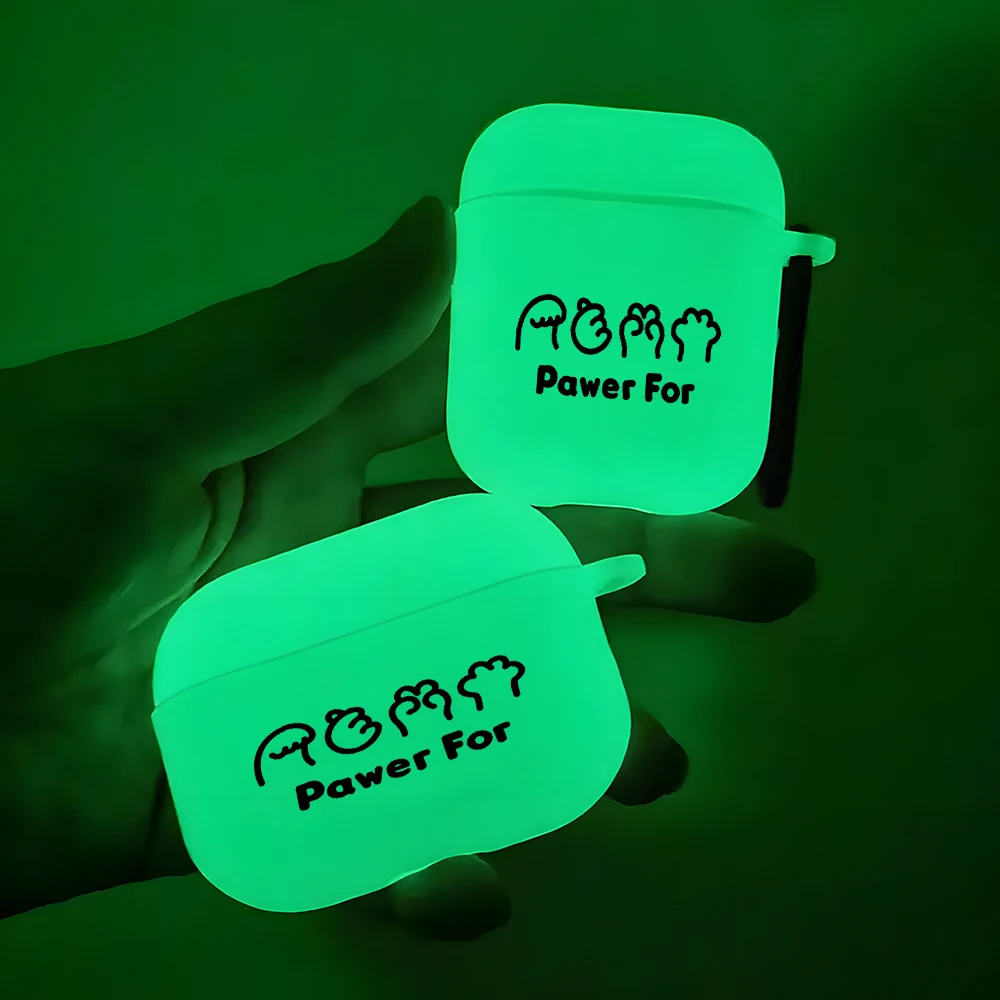 Cute Pattern Night Light Luminous Silicone Earbuds Case for AirPods Pro3/Pro2/Pro Earphone Case For AirPods 4/3/2/1 Soft Cover
Cute Pattern Night Light Luminous Silicone Earbuds Case for AirPods Pro3/Pro2/Pro Earphone Case For AirPods 4/3/2/1 Soft Cover