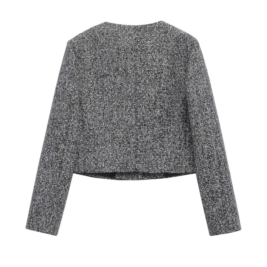 ZARZ Women's Classic Fashion Texture Short Jacket European American Style Homemade New 8967558
ZARZ Women's Classic Fashion Texture Short Jacket European American Style Homemade New 8967558