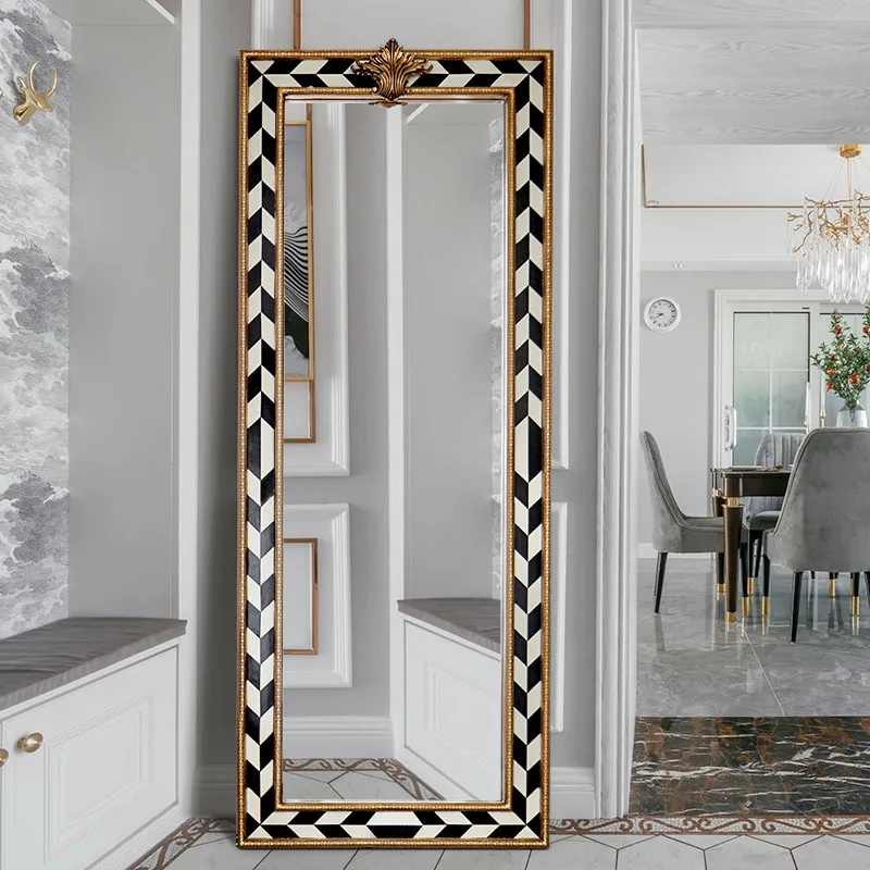 Gold Aesthetic Floor Decorative Mirrors Wall Big Square Nordic Mirrors Full Body Living Room Espejos Decorativos Home Decoration
Gold Aesthetic Floor Decorative Mirrors Wall Big Square Nordic Mirrors Full Body Living Room Espejos Decorativos Home Decoration