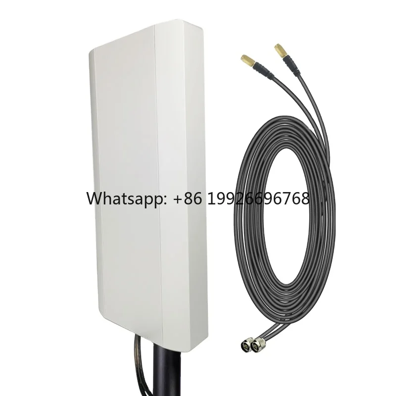 5G/4G Multiband Panel Antenna Cross-Polarized MIMO Antenna 16dBi High-Gain Fixed-Mount Outdoor Directional Panel Antenna
5G/4G Multiband Panel Antenna Cross-Polarized MIMO Antenna 16dBi High-Gain Fixed-Mount Outdoor Directional Panel Antenna