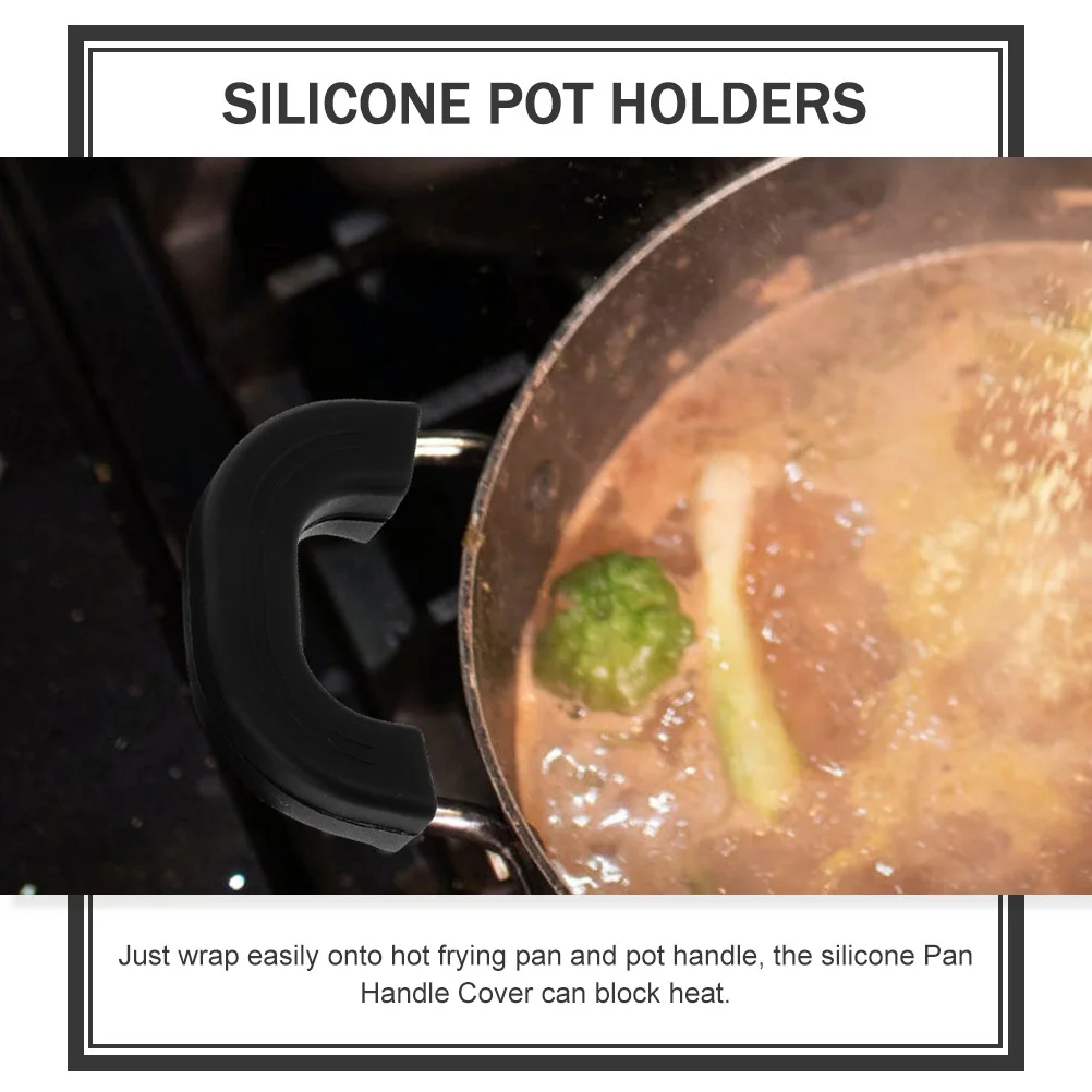 8Pcs Pot Handle Protective Covers Heavy Duty Heat Resistant Silicone Grip for Oven Cooking Baking Kitchen Tools
8Pcs Pot Handle Protective Covers Heavy Duty Heat Resistant Silicone Grip for Oven Cooking Baking Kitchen Tools