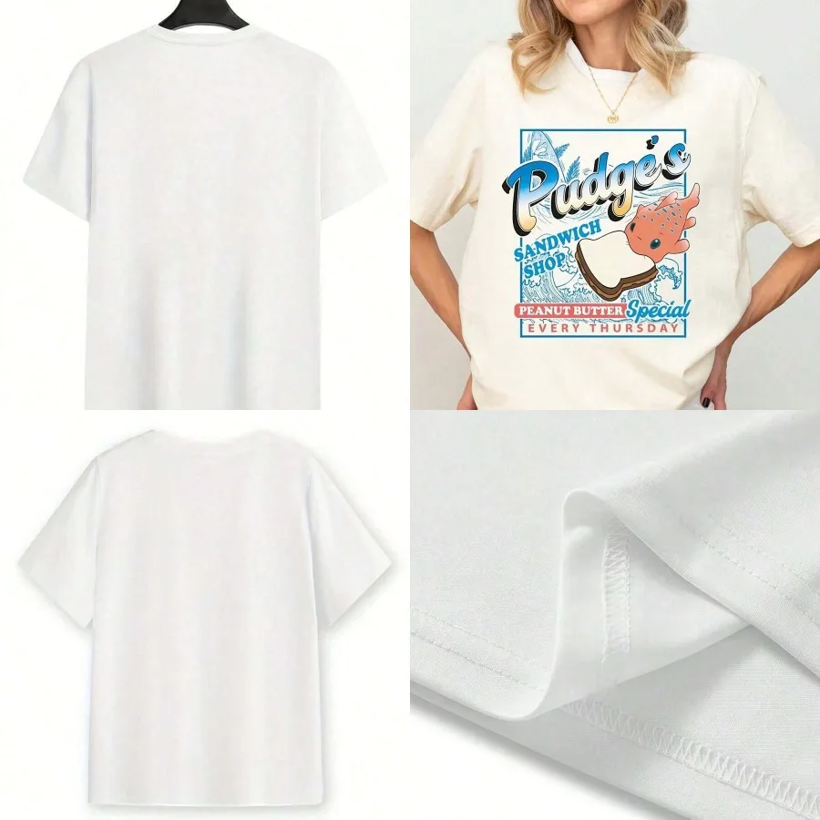 【New style】Pudge's Sandwich Shop Shirt Lilo and Sch Pudge The Fish Shirt Land Magic Kingdom Family Day TSwea220g Wo's Cotton T
【New style】Pudge's Sandwich Shop Shirt Lilo and Sch Pudge The Fish Shirt Land Magic Kingdom Family Day TSwea220g Wo's Cotton T