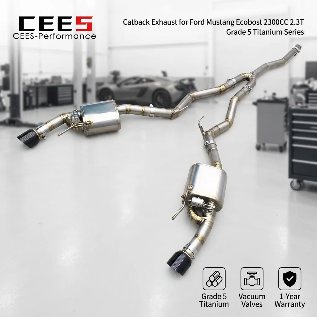 CEES Factory Vacuum Valve Catback Exhaust for Ford Mustang Ecobost 2300CC 2.3T 2015-2022 Exhaust System Muffler Exhaust Pipe
CEES Factory Vacuum Valve Catback Exhaust for Ford Mustang Ecobost 2300CC 2.3T 2015-2022 Exhaust System Muffler Exhaust Pipe