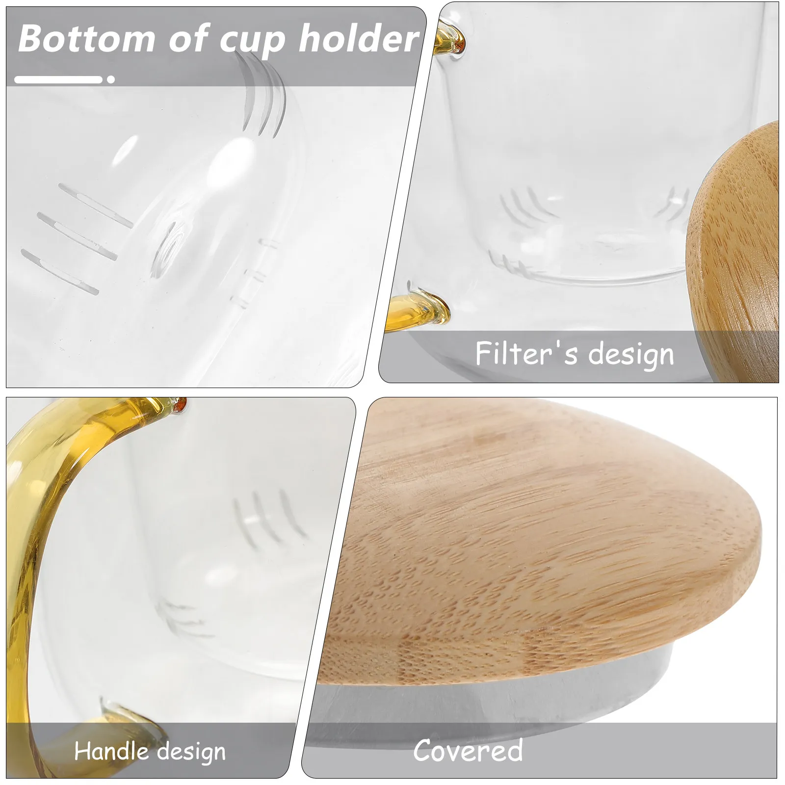 Glass Tea Cup Bamboo Lid Infuser Heat Resistant Clear Mug For Loose Leaf Green Fruit Tea Coffee Milk Soda Wine Juice Glass
Glass Tea Cup Bamboo Lid Infuser Heat Resistant Clear Mug For Loose Leaf Green Fruit Tea Coffee Milk Soda Wine Juice Glass