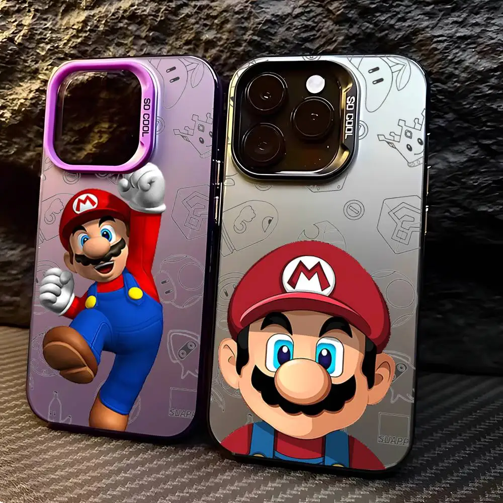 M-Marios Phone Case IPhone 16 15 14 13 12 11 Pro Max X XR XSMAX 8 7 Plus Candy Matte Shockproof Back Cover
M-Marios Phone Case IPhone 16 15 14 13 12 11 Pro Max X XR XSMAX 8 7 Plus Candy Matte Shockproof Back Cover