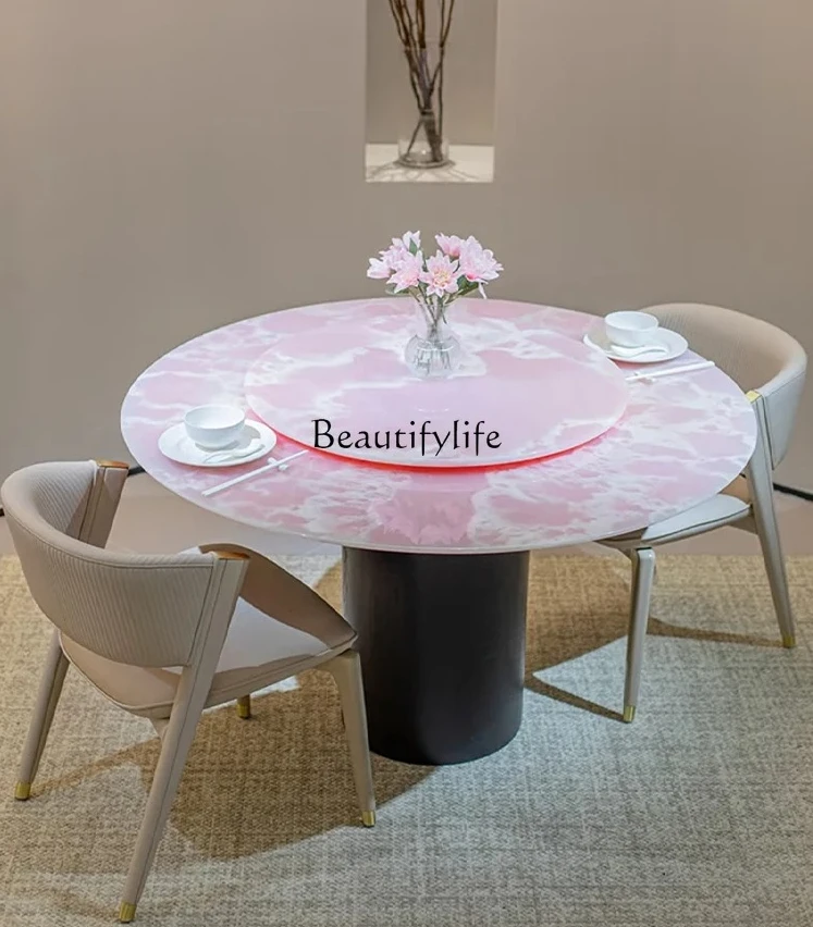 ls 42 Jade luxury stone dining table French medieval high-end round dining table
ls 42 Jade luxury stone dining table French medieval high-end round dining table