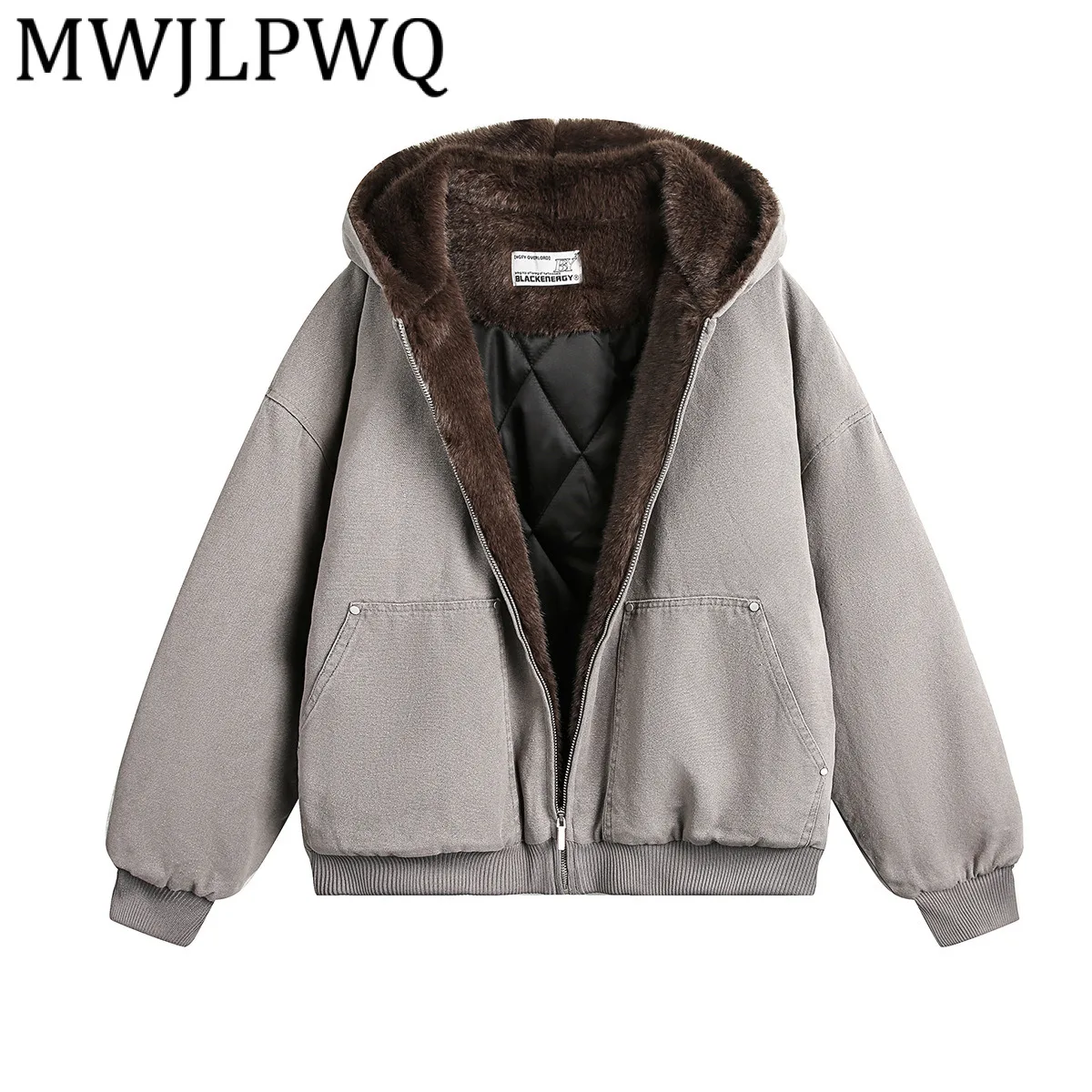 MWJLPWQ Trendy 2025 New Winter Male Fleece Jacket Velvet Lining Vintage Fur Collar Hooded Cotton Coat For Men And Women 21905
MWJLPWQ Trendy 2025 New Winter Male Fleece Jacket Velvet Lining Vintage Fur Collar Hooded Cotton Coat For Men And Women 21905