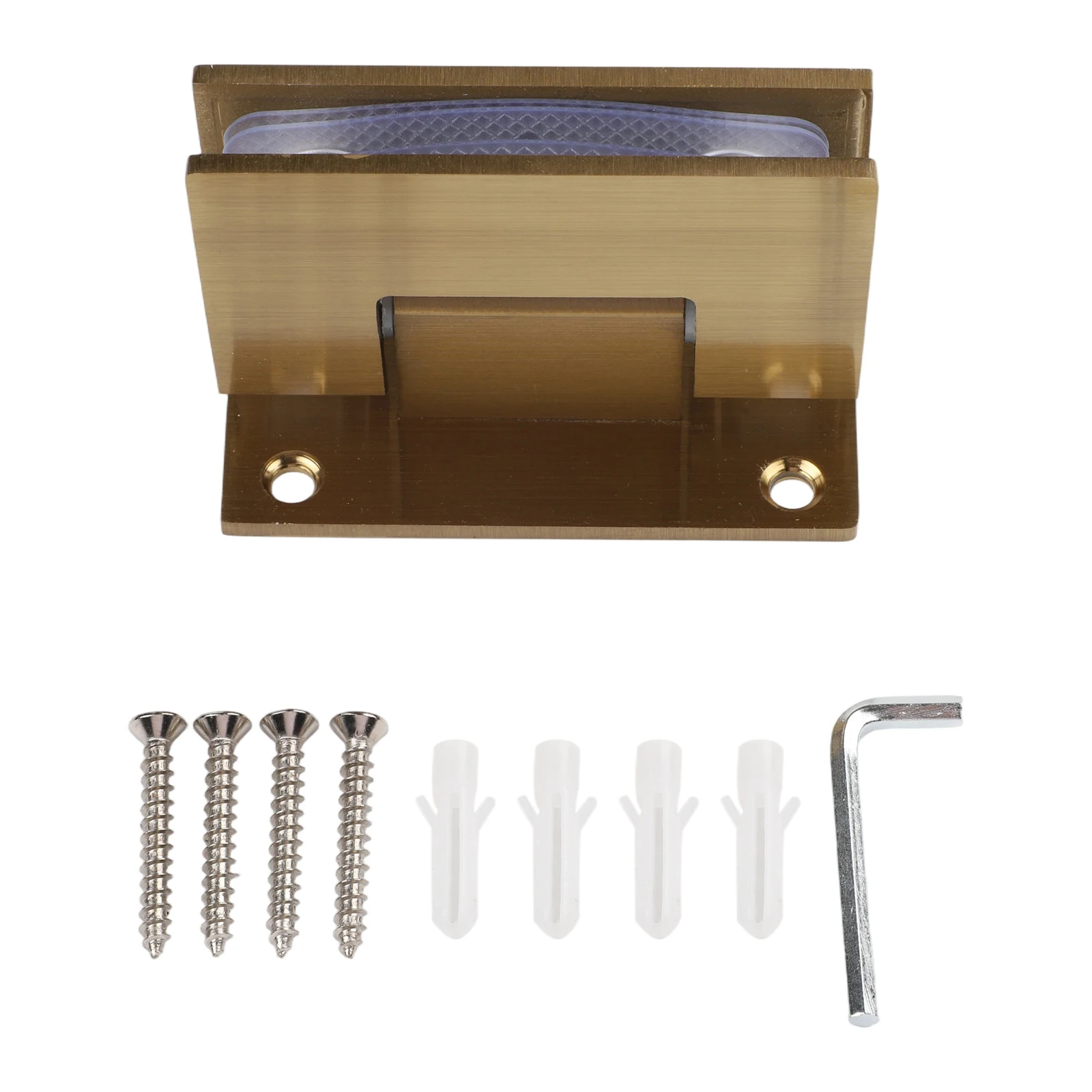304 Stainless Steel Glass Door Hinge 180 Degree Bilateral Clip Glass Clamp Door Hinge Bathroom Glass Shower Doors Hinge
304 Stainless Steel Glass Door Hinge 180 Degree Bilateral Clip Glass Clamp Door Hinge Bathroom Glass Shower Doors Hinge 