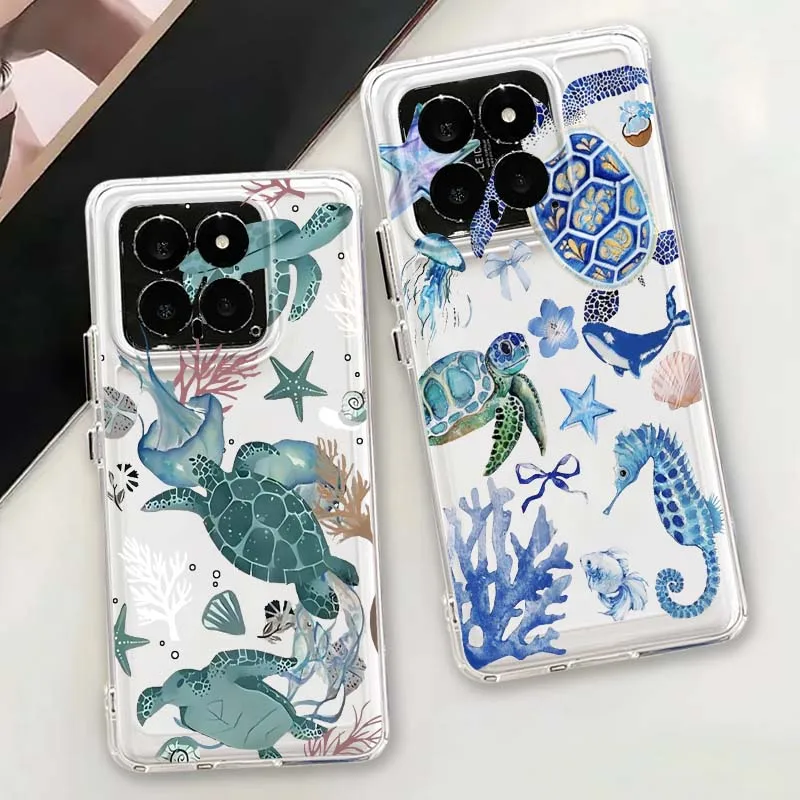 Cute marine animals Phone Case For Xiaomi 15 14 13 12 12S 12X 12T 11 11T Pro Lite TPU Transparent
Cute marine animals Phone Case For Xiaomi 15 14 13 12 12S 12X 12T 11 11T Pro Lite TPU Transparent