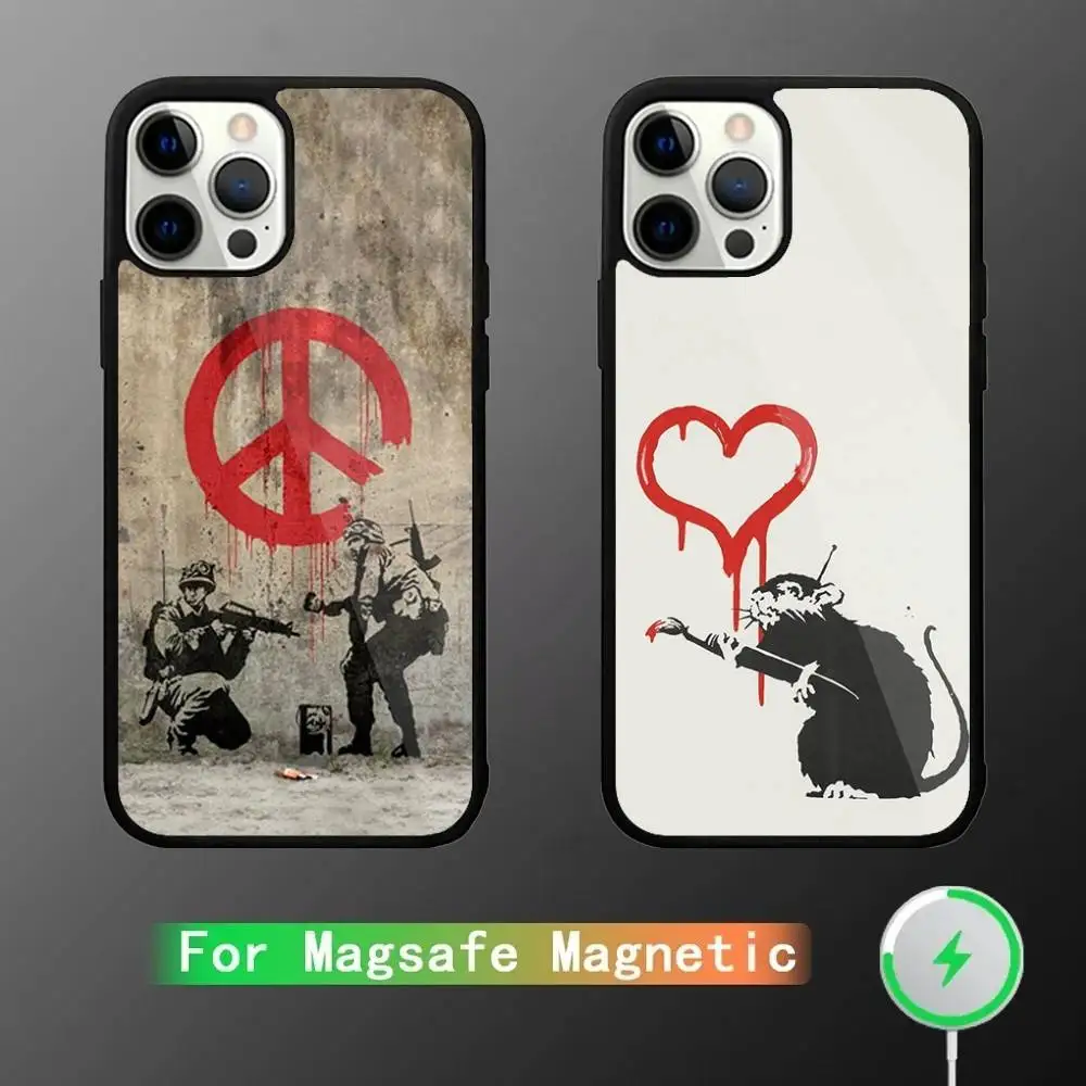Graffiti Artist Banksy Phone Case For iPhone 17,16,15,14,13,12,11,Pro,Max,Plus,Mini,SE4,E Magnetic Magsafe Wireless Charging
Graffiti Artist Banksy Phone Case For iPhone 17,16,15,14,13,12,11,Pro,Max,Plus,Mini,SE4,E Magnetic Magsafe Wireless Charging