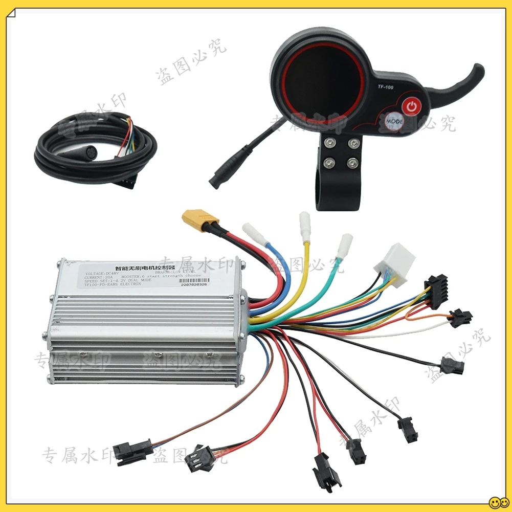 48V 20A Electric Scooter Controller Dashboard Kit with TF-100 Display Scooter for KUGOO M4 Electric Scooter Parts
48V 20A Electric Scooter Controller Dashboard Kit with TF-100 Display Scooter for KUGOO M4 Electric Scooter Parts