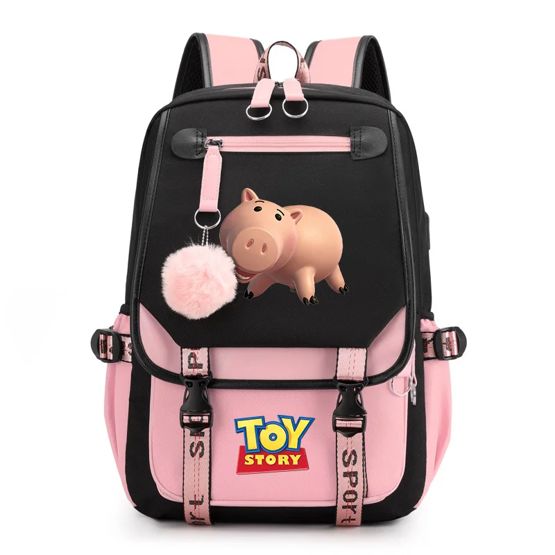 MINISO Toy Story Woody Buzz Lightyear School Bag for Boys USB Charging Laptop Backpacks Women Men Rucksack Travel Bag Mochila
MINISO Toy Story Woody Buzz Lightyear School Bag for Boys USB Charging Laptop Backpacks Women Men Rucksack Travel Bag Mochila