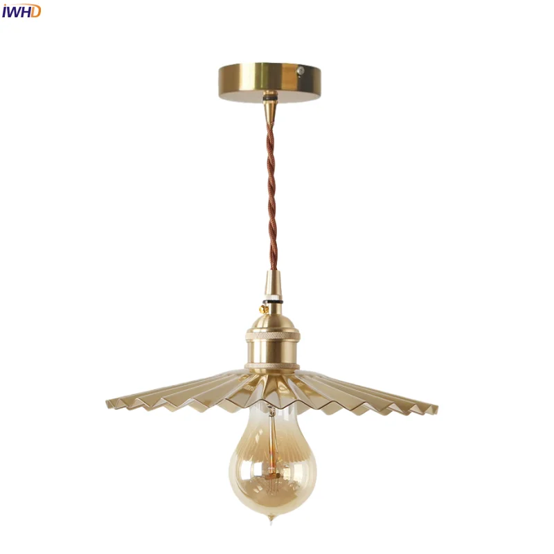 IWHD Copper Pleated LED Pendant Lights Japan Vintage Interior Bedside Living Room Bathroom Loft Decor Hanging Lamp Luminaria
IWHD Copper Pleated LED Pendant Lights Japan Vintage Interior Bedside Living Room Bathroom Loft Decor Hanging Lamp Luminaria