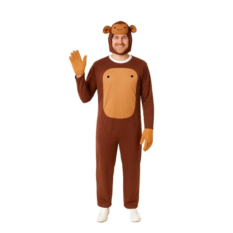 Adult Performance Costume Halloween Animal Show Small Monkey Outfit Company Year End Party Bar Nightclub Chinese Stage Costume
Adult Performance Costume Halloween Animal Show Small Monkey Outfit Company Year End Party Bar Nightclub Chinese Stage Costume