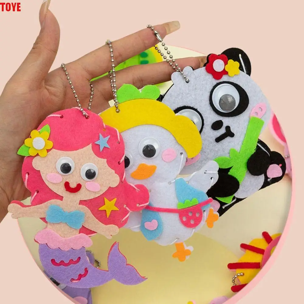Cartoon Animals DIY Sewing Craft Kit Toys Sewing Dinosaur Animal Non-woven Dolls Handmade Non-woven Dinosaur Sewing Set Gifts
Cartoon Animals DIY Sewing Craft Kit Toys Sewing Dinosaur Animal Non-woven Dolls Handmade Non-woven Dinosaur Sewing Set Gifts