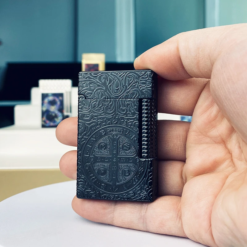 Памятное издание Ping Sound, роскошная бутановая зажигалка с одним и двойным пламенем, натуральная краска, выбор курильщика для сигарет 11808 
Памятное издание Ping Sound, роскошная бутановая зажигалка с одним и двойным пламенем, натуральная краска, выбор курильщика для сигарет 11808