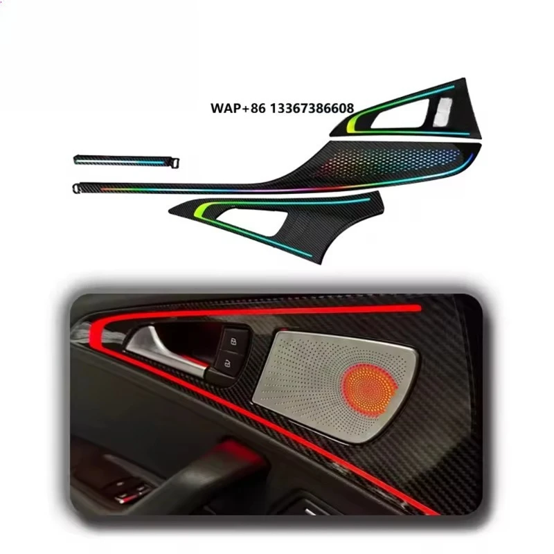 64 Color Interior Ambient Light Car LED Light Accessories Symphony Speaker for Car Upgrade
64 Color Interior Ambient Light Car LED Light Accessories Symphony Speaker for Car Upgrade