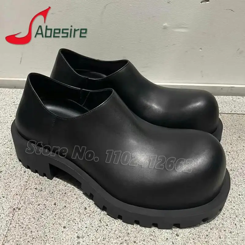 Black Women Derby Shoes Round Toe Thick Sole Leather Shoes Fashion Slip On Platform Pumps Street Style Party Dress Lolita Shoes
Black Women Derby Shoes Round Toe Thick Sole Leather Shoes Fashion Slip On Platform Pumps Street Style Party Dress Lolita Shoes