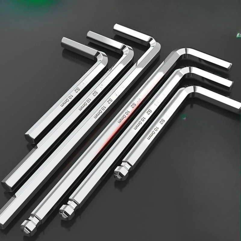 Old A tool hexagonal wrench single hexagonal spoon standard long lengthened and hard 1.5mm-10mmLA623015
Old A tool hexagonal wrench single hexagonal spoon standard long lengthened and hard 1.5mm-10mmLA623015