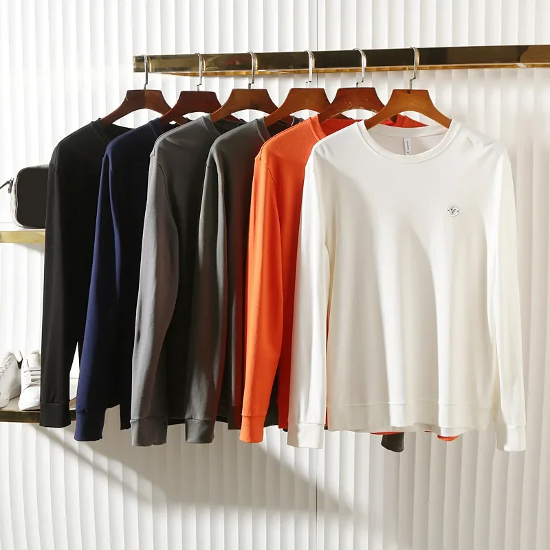 Europe, America, there are large sizes! Men's simple and versatile loose casual crew neck sweater bottoming top autumn
Europe, America, there are large sizes! Men's simple and versatile loose casual crew neck sweater bottoming top autumn