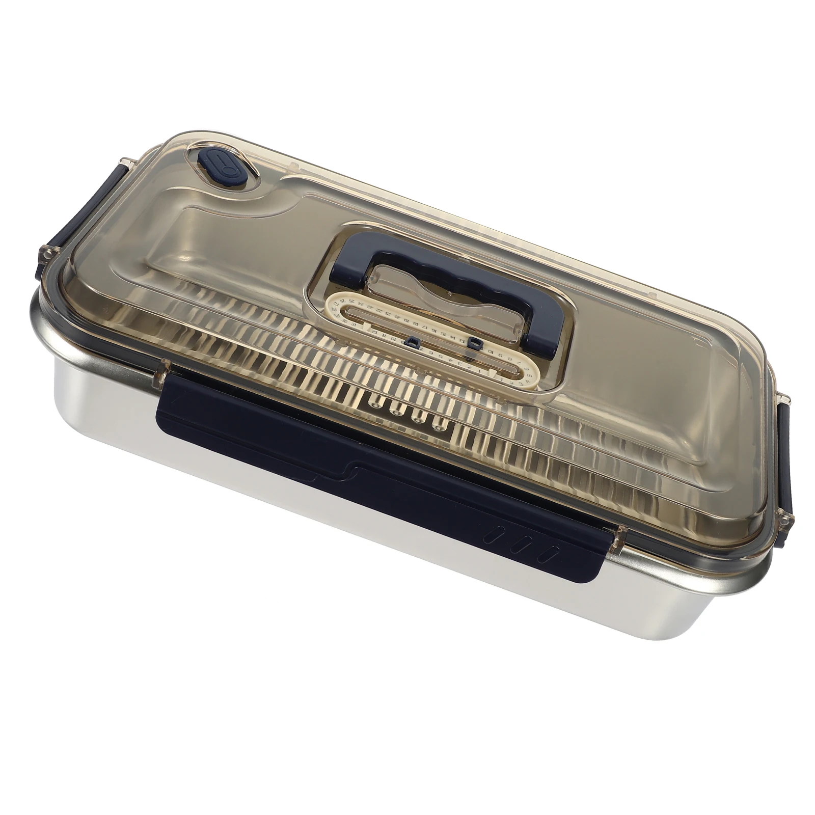Stainless Steel Food Container 2400ml Airtight Crisper Refrigerator Boxes Freezer Kitchen Storage Containers Stackable Lunch Box
Stainless Steel Food Container 2400ml Airtight Crisper Refrigerator Boxes Freezer Kitchen Storage Containers Stackable Lunch Box