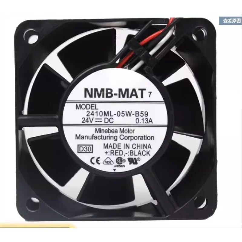 NMB 2410ML-05W-B59 D30 DC 24 В 0,13 А 60x60x25 мм 3-проводной охлаждающий вентилятор для сервера
NMB 2410ML-05W-B59 D30 DC 24 В 0,13 А 60x60x25 мм 3-проводной охлаждающий вентилятор для сервера