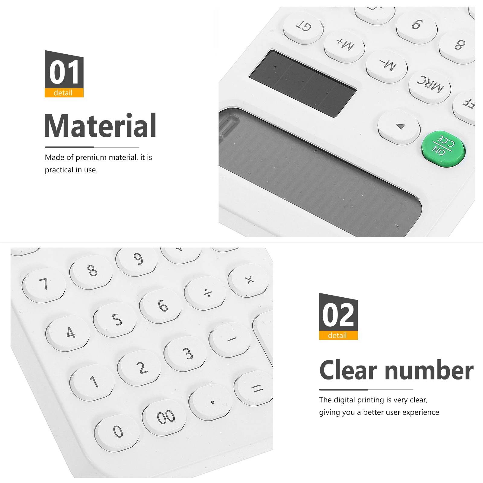 Portable 12 Colorful Calculator Powered for School Office Easy Operation Student Desktop Calculating Tool
Portable 12 Colorful Calculator Powered for School Office Easy Operation Student Desktop Calculating Tool