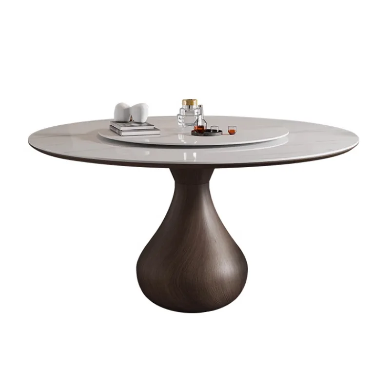 Medieval style solid wood rock slab round dining table retro style home restaurant small apartment modern simple solid wood
Medieval style solid wood rock slab round dining table retro style home restaurant small apartment modern simple solid wood