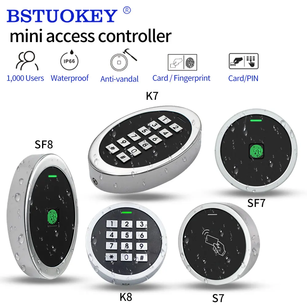 Outdoor Metal Zinc Alloy RFID Access Control Keypad Easy Card Reader Antitamper IP66 Waterproof 125KHz for Access Control System
Outdoor Metal Zinc Alloy RFID Access Control Keypad Easy Card Reader Antitamper IP66 Waterproof 125KHz for Access Control System