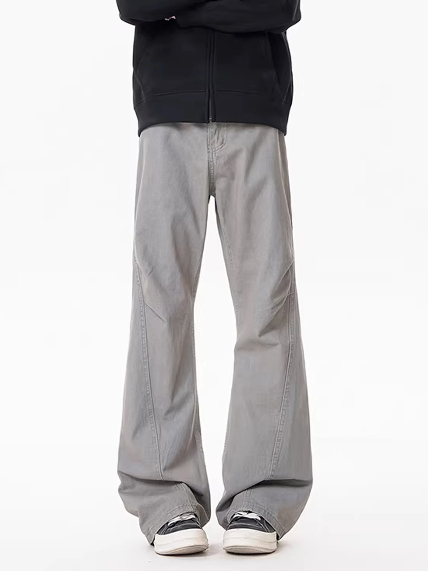 Cleanfit ey Pleated Flared Jeans Men's Autumn Winter Fce Lined Loose Casual Straight Leg Workwear Long Pants
Cleanfit ey Pleated Flared Jeans Men's Autumn Winter Fce Lined Loose Casual Straight Leg Workwear Long Pants