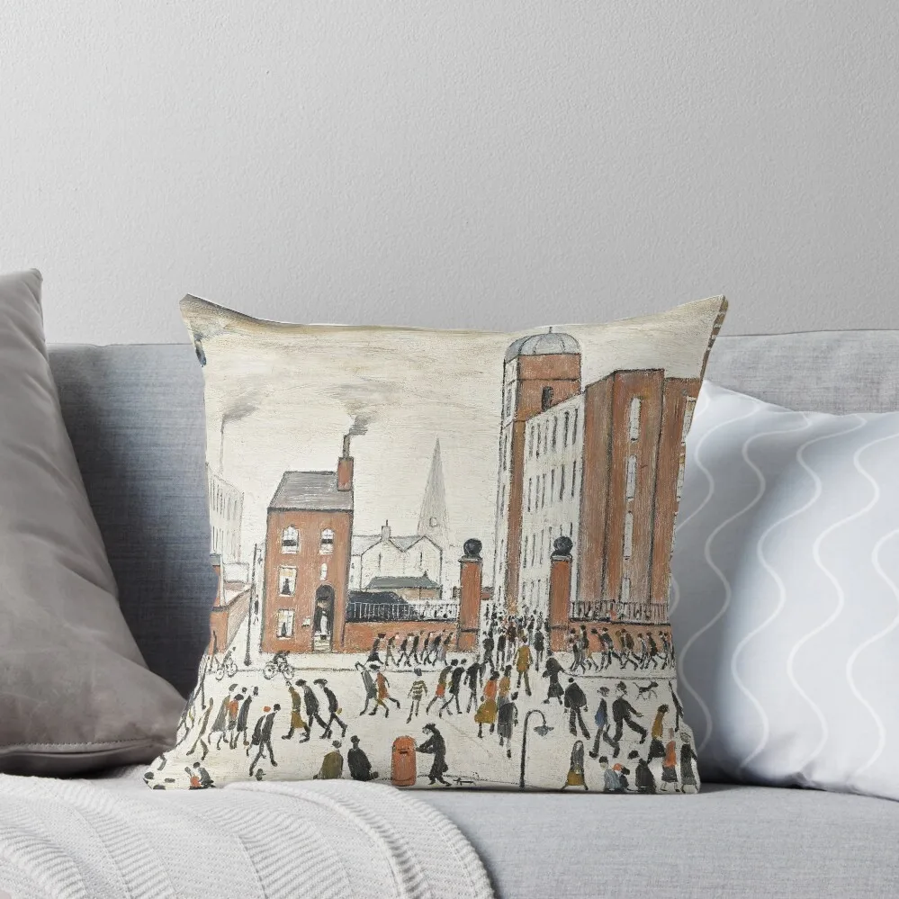 Art print by L S Lowry Throw Pillow Sofa Covers Decorative Cushion christmas pillowcases
Art print by L S Lowry Throw Pillow Sofa Covers Decorative Cushion christmas pillowcases