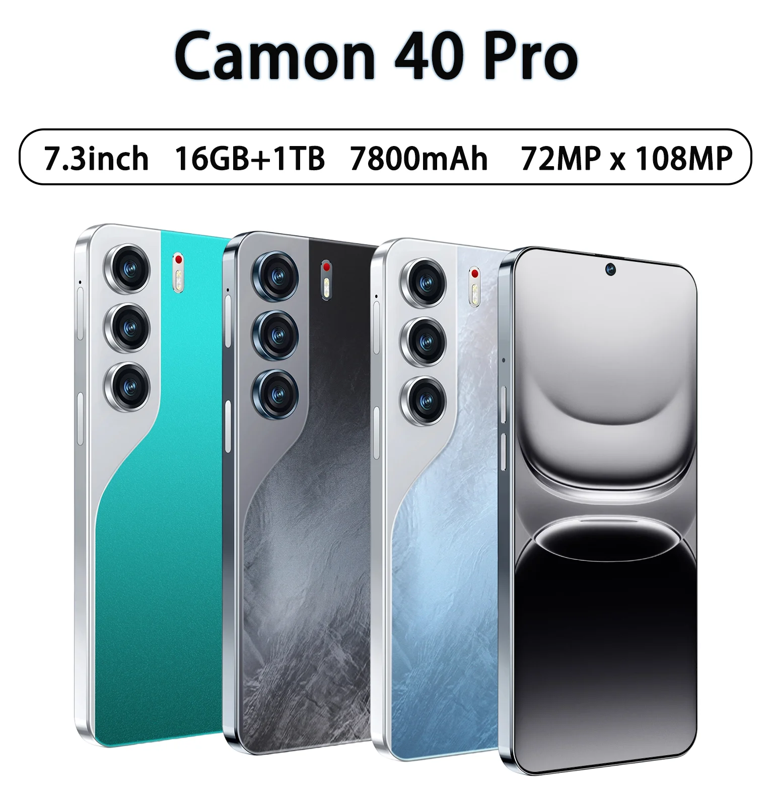 HOT Screen Protector For Camon 40 Pro 22GB+2TB Global Edition 7800mAh Battery Original Smart 7.3inch HD Android 5G 108MP x 72MP
HOT Screen Protector For Camon 40 Pro 22GB+2TB Global Edition 7800mAh Battery Original Smart 7.3inch HD Android 5G 108MP x 72MP