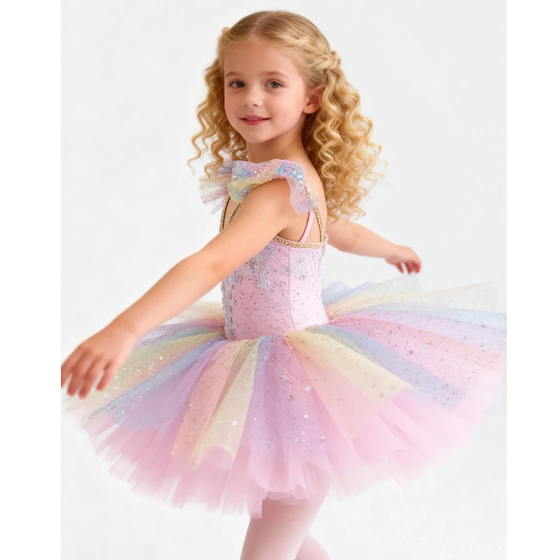 Kids Ballet Dress Seven Colors Girls ChildrenSequined Princess Dress Ballet Tutu DanceClothes Performance Tutu Skirts
Kids Ballet Dress Seven Colors Girls ChildrenSequined Princess Dress Ballet Tutu DanceClothes Performance Tutu Skirts