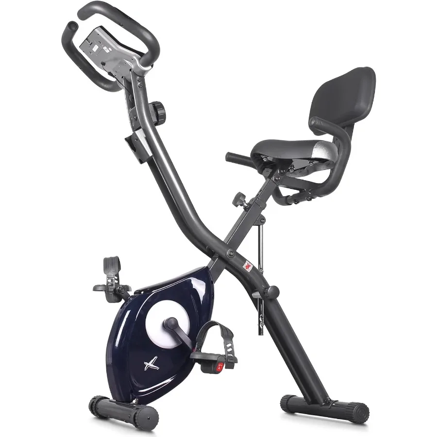 X Bike Ultra-Quiet Folding Exercise Bike Magnetic Upright Bicycle with Heart Rate LCD Monitor and Easy to Assemble
X Bike Ultra-Quiet Folding Exercise Bike Magnetic Upright Bicycle with Heart Rate LCD Monitor and Easy to Assemble