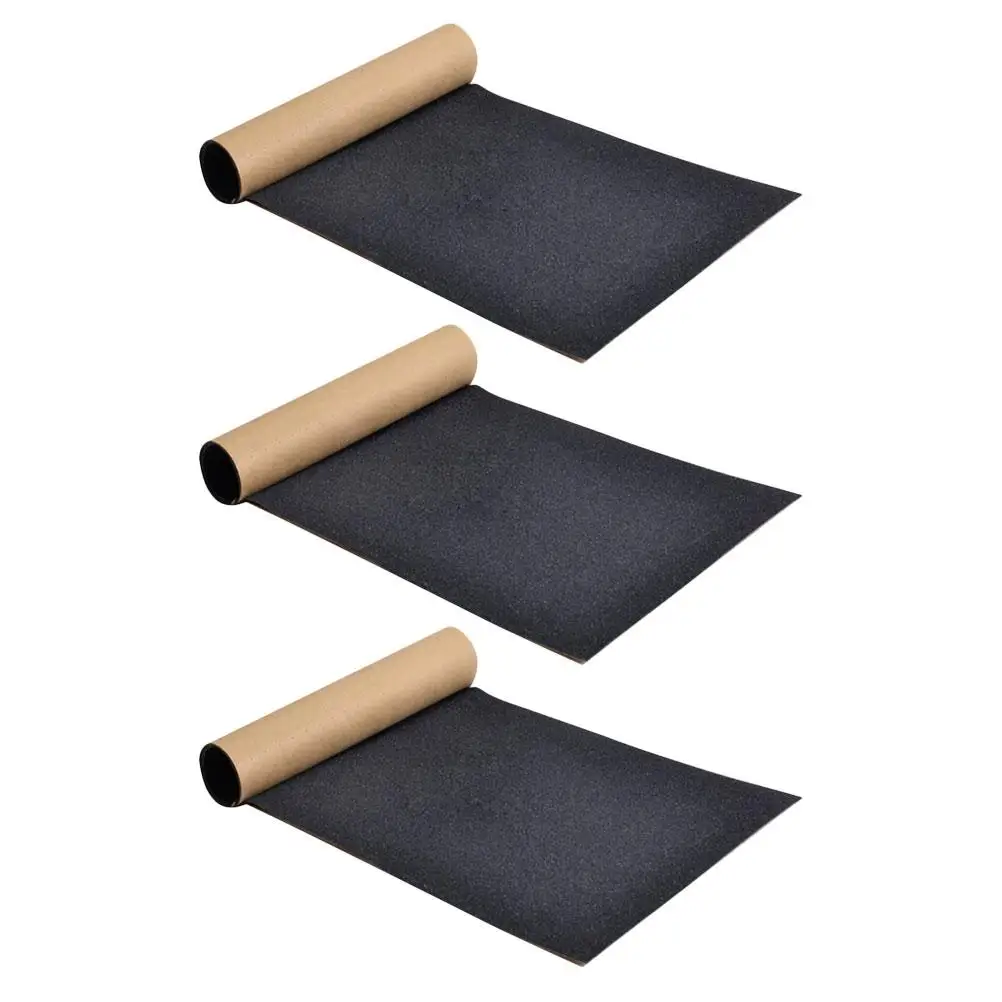 3 Pcs Skateboard Wear Resistant Grip Tape Professional Parts Convenient Accessory Corundum Strong Support Firm Grip
3 Pcs Skateboard Wear Resistant Grip Tape Professional Parts Convenient Accessory Corundum Strong Support Firm Grip