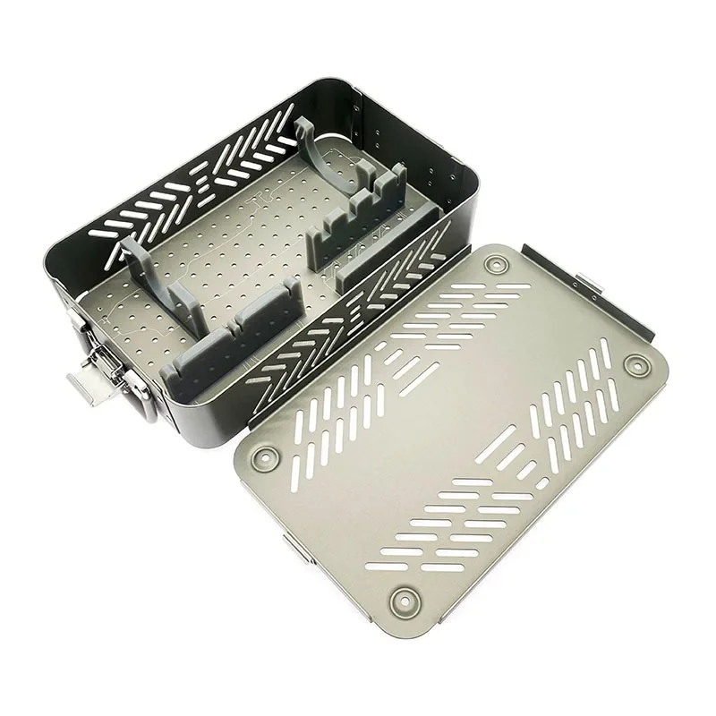 TPLO Surgical Saw Aluminum Sterilizing Case Orthopedic Power Tool Container
TPLO Surgical Saw Aluminum Sterilizing Case Orthopedic Power Tool Container