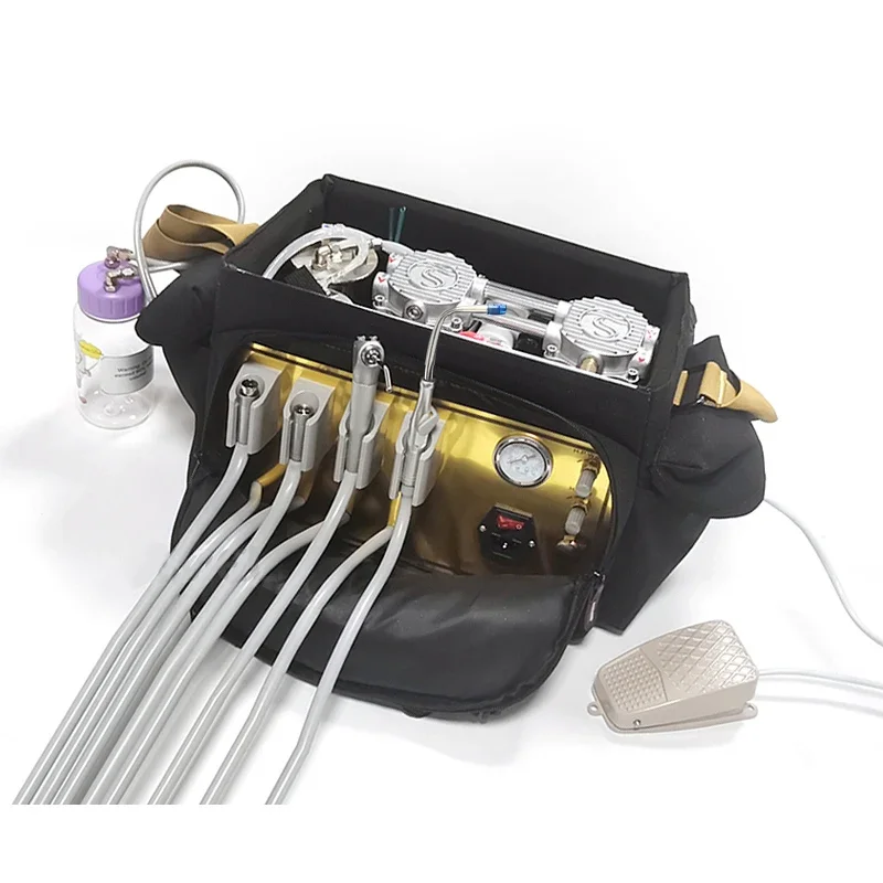 portable Turbine Mobile Pet Tooth Cleansing Machine Small Practice New Model Shoulder Bag Mini den tal Unit With Air Compressor
portable Turbine Mobile Pet Tooth Cleansing Machine Small Practice New Model Shoulder Bag Mini den tal Unit With Air Compressor