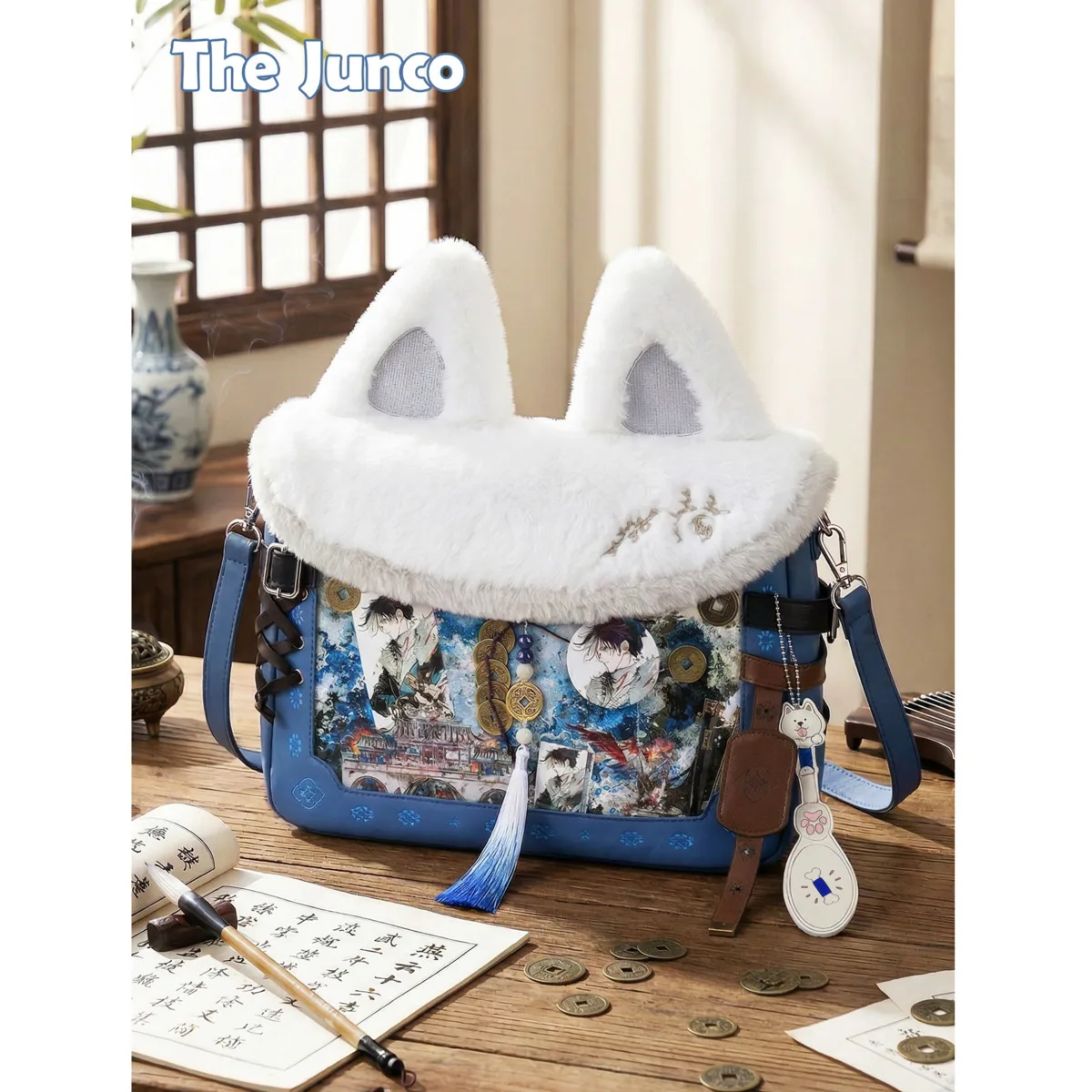 Feiniao Jun's Original Yanyun Sixteen Sounds Merchandise: Tianquan Puppy Shoulder Bag With A Vintage And High-end Feel For Women
Feiniao Jun's Original Yanyun Sixteen Sounds Merchandise: Tianquan Puppy Shoulder Bag With A Vintage And High-end Feel For Women