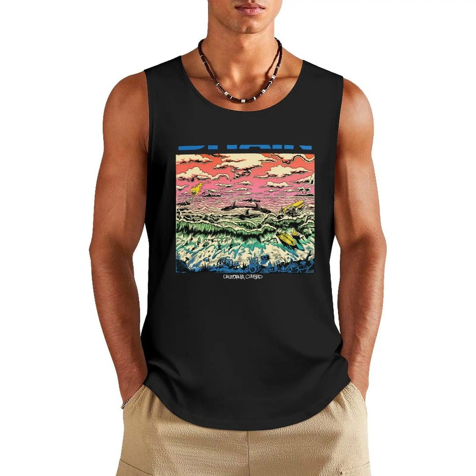 FAN ART DRAIN CALIFORNIA CURSED Tank Top men gym summer sleeveless gym shirts male
FAN ART DRAIN CALIFORNIA CURSED Tank Top men gym summer sleeveless gym shirts male