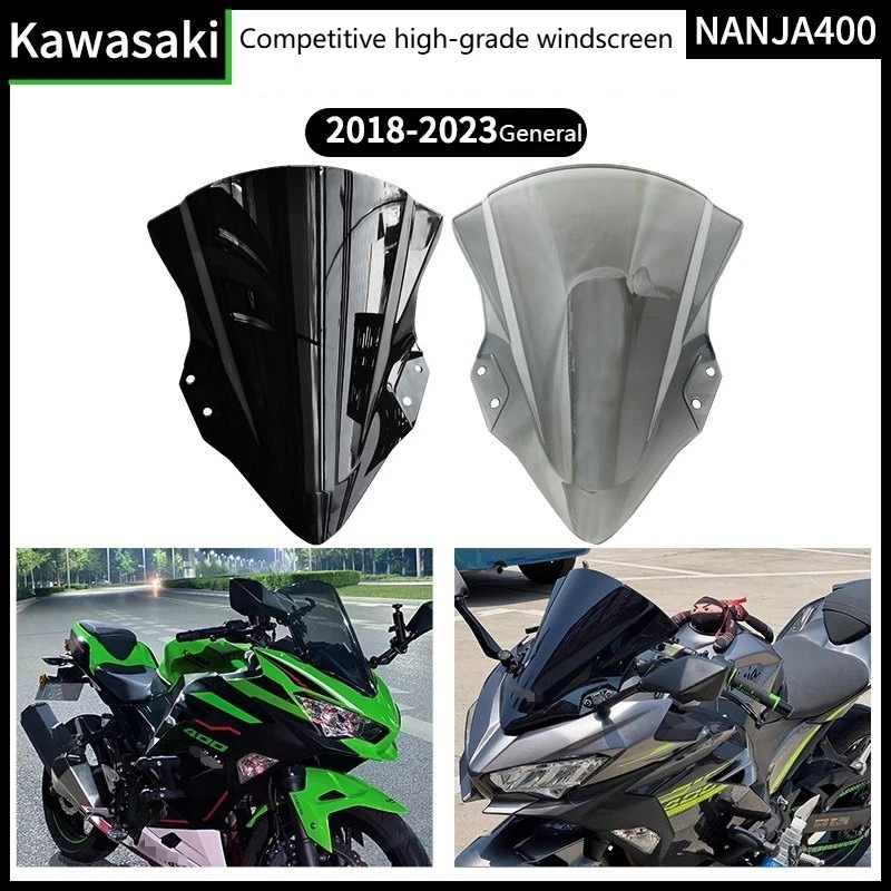 For Kawasaki Ninja 400ninja 400 with an extended windscreen. Motorcycle windscreen panel modification for front windshield cover
For Kawasaki Ninja 400ninja 400 with an extended windscreen. Motorcycle windscreen panel modification for front windshield cover
