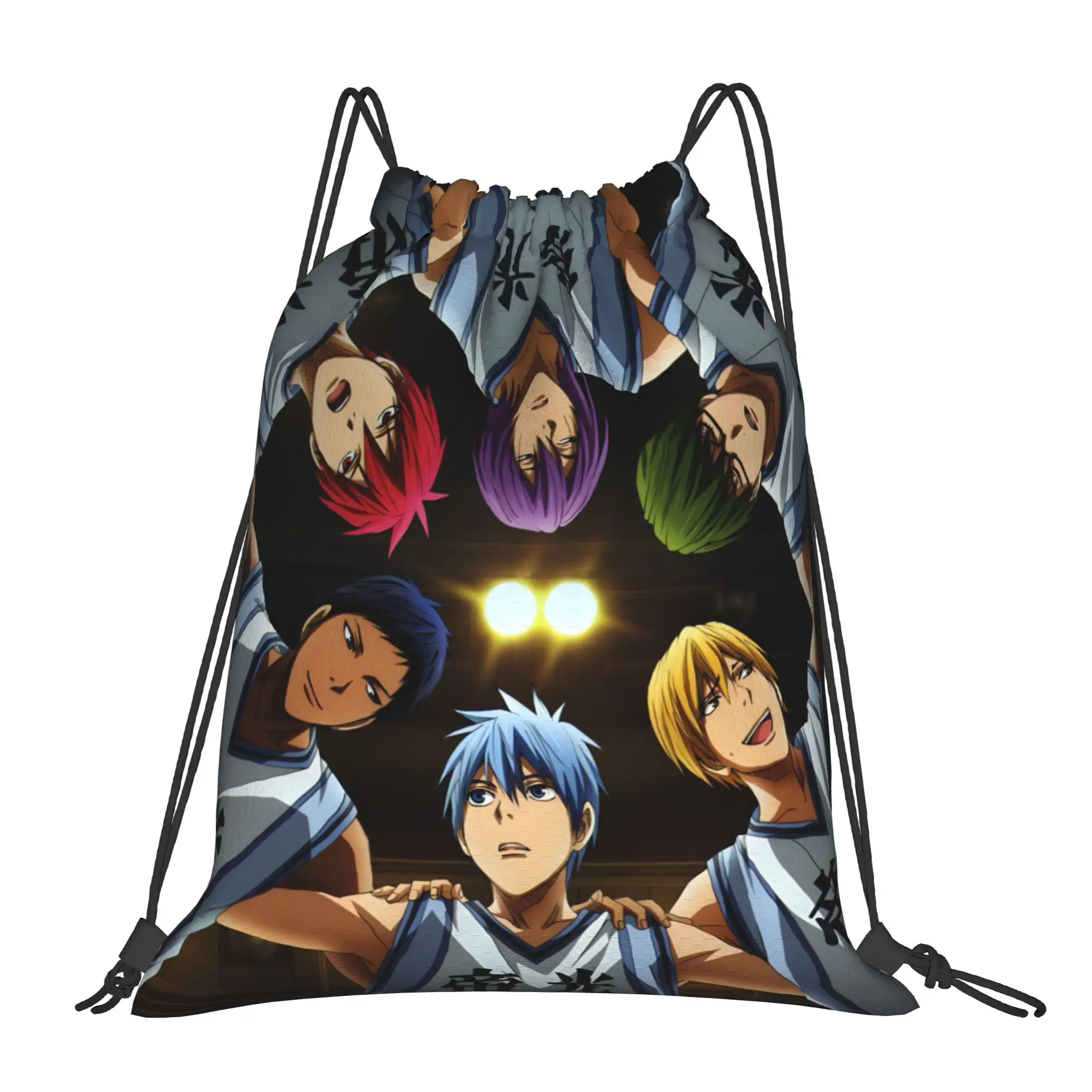 1 pc The GoM Team Kuroko's Basketball Drawstring Bags Sports Unisex Storage Bag
1 pc The GoM Team Kuroko's Basketball Drawstring Bags Sports Unisex Storage Bag