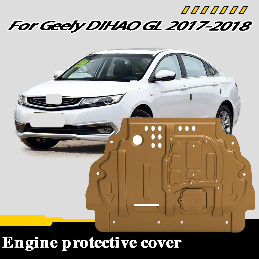 The engine undertray is suitable For Geely DIHAO GL 2017-2018 1.3T/1.8L/1.4T providing protection for the engine undercarriage.
The engine undertray is suitable For Geely DIHAO GL 2017-2018 1.3T/1.8L/1.4T providing protection for the engine undercarriage.