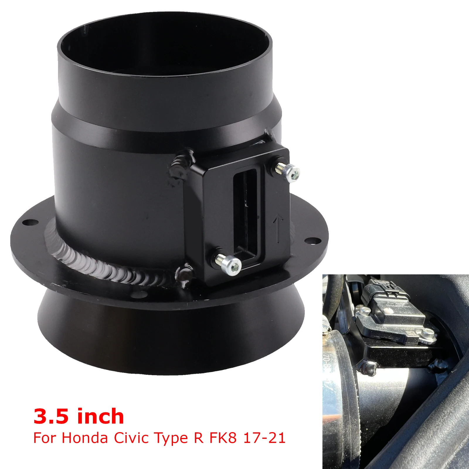 3.5" MAF Housing Conversion Kit Air Intake System For Honda Civic Type R FK8 17-21 Engine Parts
3.5" MAF Housing Conversion Kit Air Intake System For Honda Civic Type R FK8 17-21 Engine Parts