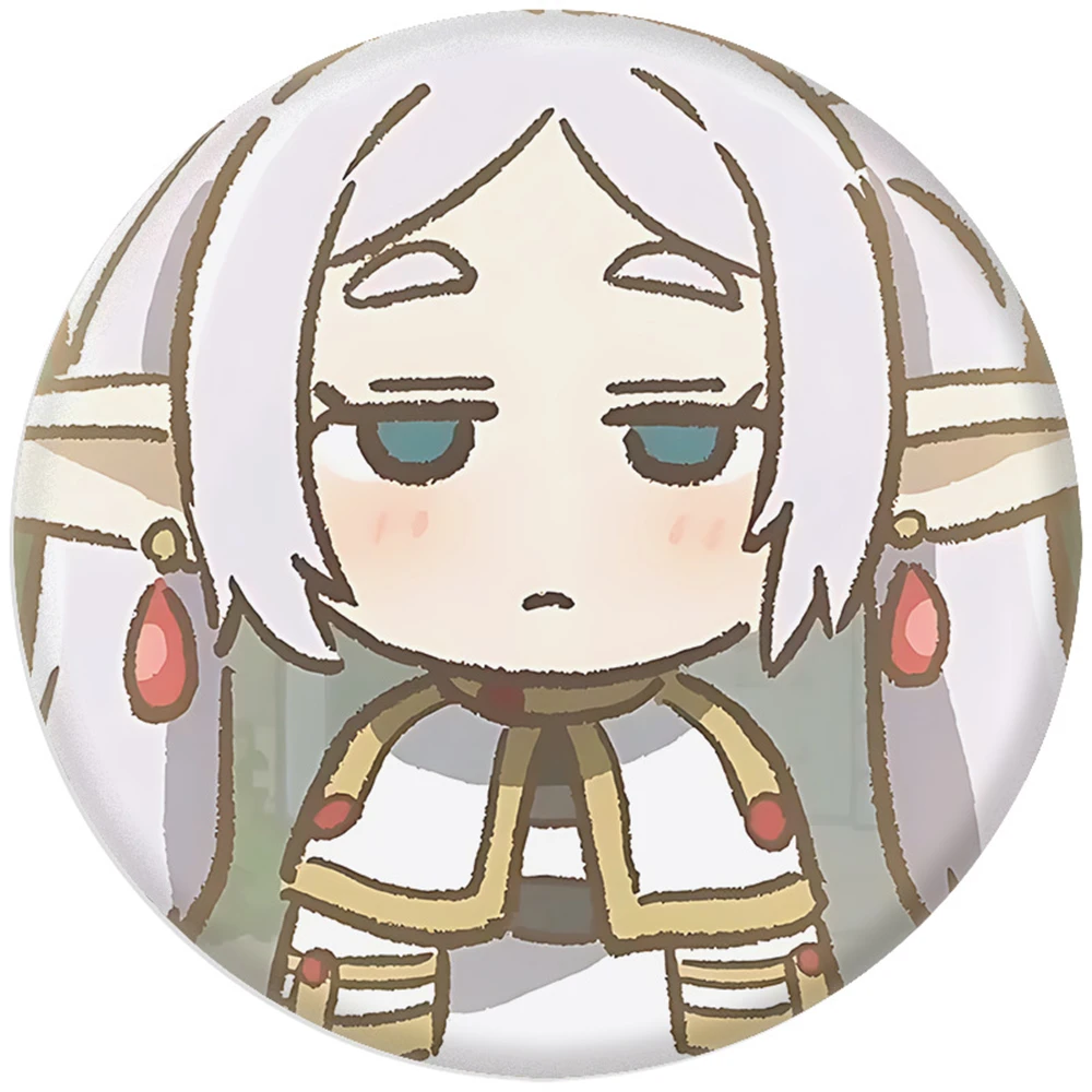 58mm Anime Frieren: Beyond Journey's End Frieren Eisen Cosplay COSTUME Badge Pin SPTE Tinplate Brooch Prop Gilf
58mm Anime Frieren: Beyond Journey's End Frieren Eisen Cosplay COSTUME Badge Pin SPTE Tinplate Brooch Prop Gilf