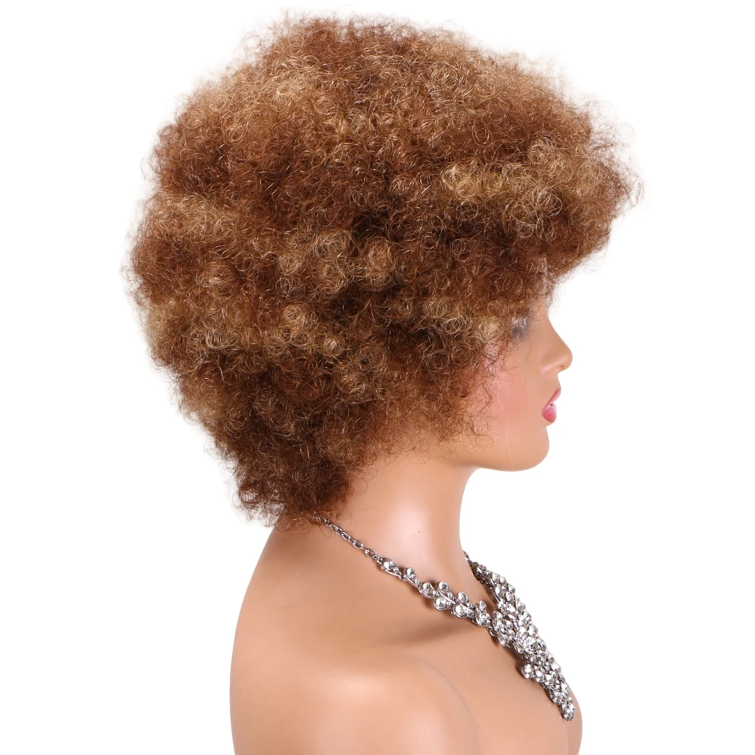 Короткий парик-каре Afro Kinky Curly, полностью на кружевной основе, машинной работы, 10 дюймов, из бразильских окрашенных человеческих волос, естественный вид, для косплея и повседневного использования
Короткий парик-каре Afro Kinky Curly, полностью на кружевной основе, машинной работы, 10 дюймов, из бразильских окрашенных человеческих волос, естественный вид, для косплея и повседневного использования
