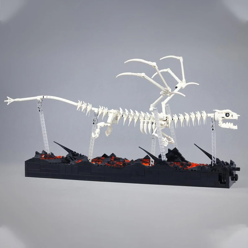 963 шт. MOC кинетический скелет дракона, образовательные строительные блоки, рождественский подарок, мастер-серия, коллекционное издание, модель
963 шт. MOC кинетический скелет дракона, образовательные строительные блоки, рождественский подарок, мастер-серия, коллекционное издание, модель