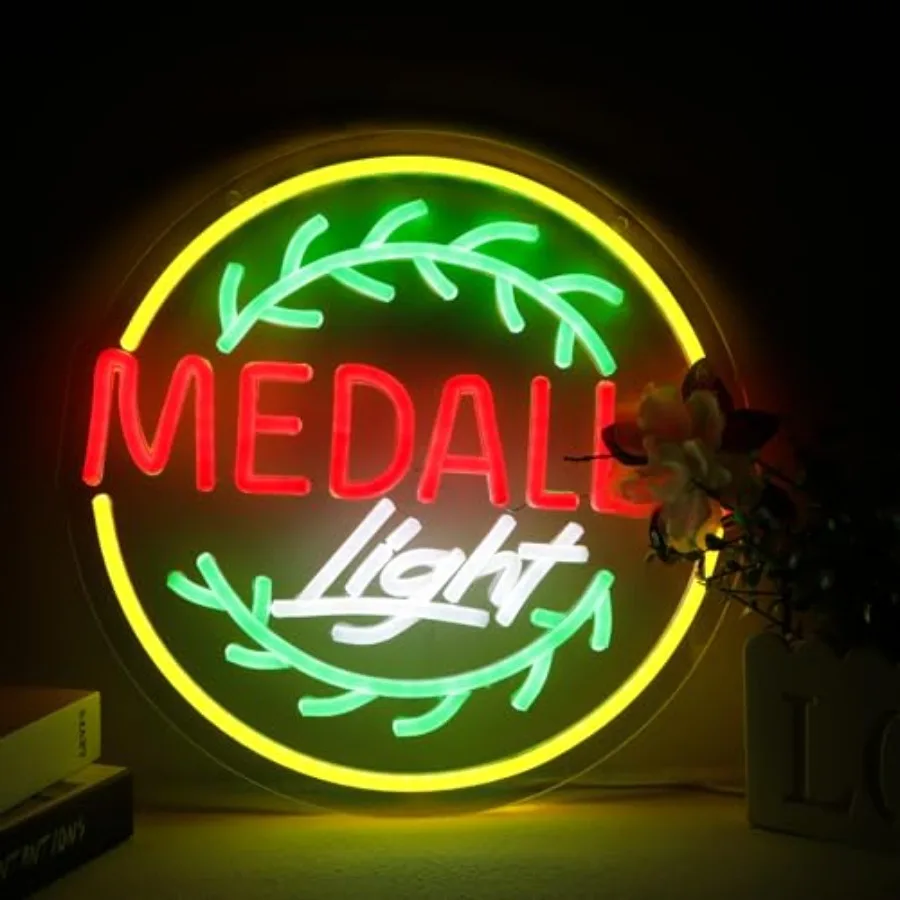 Beer Light Neon Signs for in Bar Pub Club or Garage, Bright Led Light for Home Bar and Man Cave Decor, Wall Art Lighting for Re
Beer Light Neon Signs for in Bar Pub Club or Garage, Bright Led Light for Home Bar and Man Cave Decor, Wall Art Lighting for Re