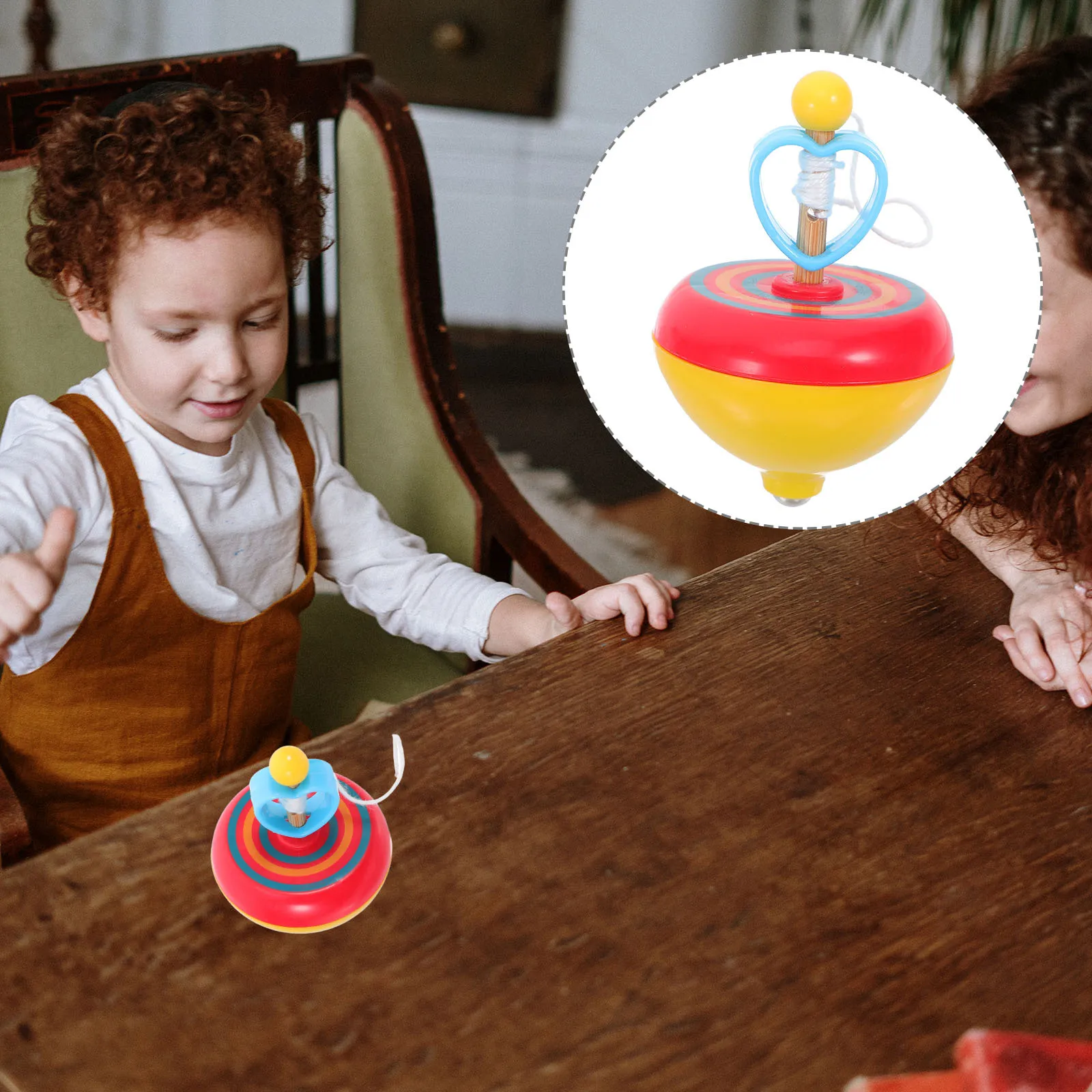 3Pcs Kids Gyro Pulling String Tops Fun Plaything Gift Promote Hand Eye Coordination Durable Lightweight Pulling String Gyro Toys
3Pcs Kids Gyro Pulling String Tops Fun Plaything Gift Promote Hand Eye Coordination Durable Lightweight Pulling String Gyro Toys