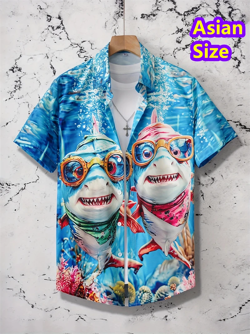 Fashion Fish Scales Sequins Graphic Hawaiian Shirts For Man Vacation Hip Hop Male Lapel Blouse Casual Streetwear Mermaid Shirts
Fashion Fish Scales Sequins Graphic Hawaiian Shirts For Man Vacation Hip Hop Male Lapel Blouse Casual Streetwear Mermaid Shirts
